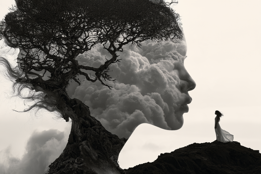 Zwischen Baum und Traum – digitale Kunst im Querformat 3:2